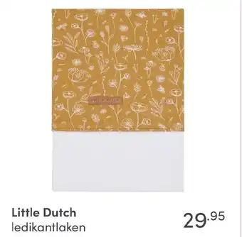 Baby & Tiener Little dutch ledikantlaken aanbieding