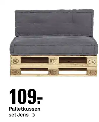 Karwei Palletkussen set Jens aanbieding