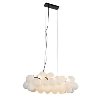 fonQ Qazqa hanglamp uvas - wit - design - l 80cm aanbieding