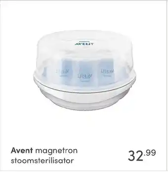 Baby & Tiener Avent magnetron stoomsterilisator aanbieding