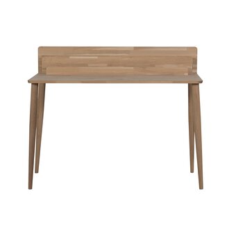 fonQ Woood leva bureau - eiken - naturel - 95x120x59 aanbieding