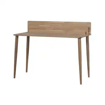 fonQ Woood leva bureau - eiken - naturel - 95x120x59 aanbieding