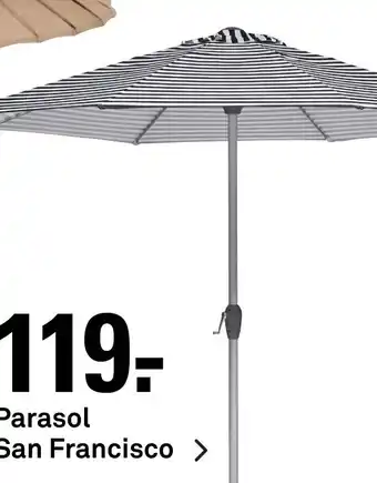 Karwei Parasol San Francisco aanbieding