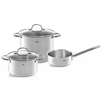 fonQ Fissler san francisco pannenset, 3-delig aanbieding
