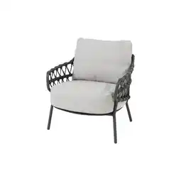 fonQ 4 seasons calpi low dining stoel - antraciet (1 st.) aanbieding