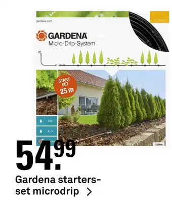 Karwei Gardena startersset microdrip aanbieding