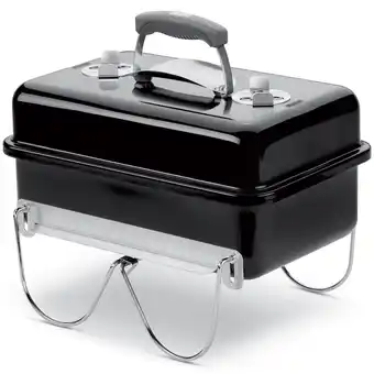 fonQ Weber go-anywhere houtskoolbarbecue b 41 x d 25 cm aanbieding