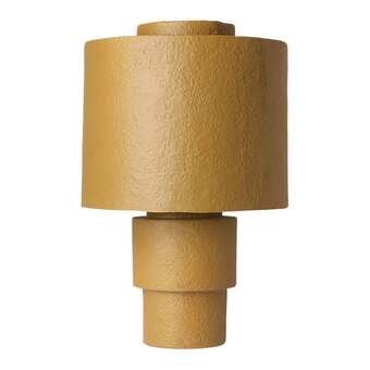 fonQ Hkliving gesso tafellamp - mosterd aanbieding