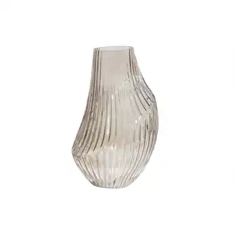 fonQ Bepurehome toot vaas - glas - sepia - 35x21x21 aanbieding