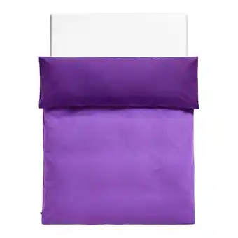 fonQ Hay duo dekbedovertrek 140 x 220 - vivid purple aanbieding