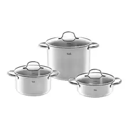 fonQ Fissler san francisco kookpannenset 3-delig aanbieding