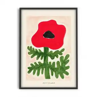 fonQ Pstr studio - madelen - poppy flower aanbieding