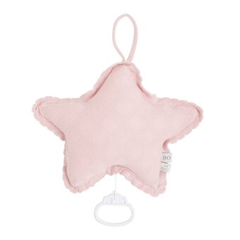 fonQ Baby's only muziekdoos ster reef - misty pink - 22x21 cm aanbieding