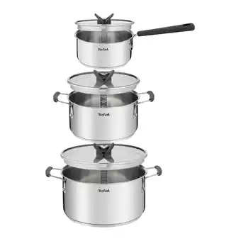 fonQ Tefal opti'space pannenset - set van 3 aanbieding