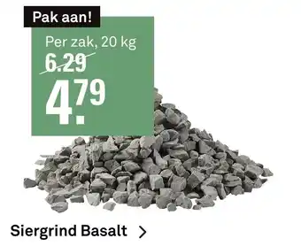 Karwei Siergrind basalt aanbieding