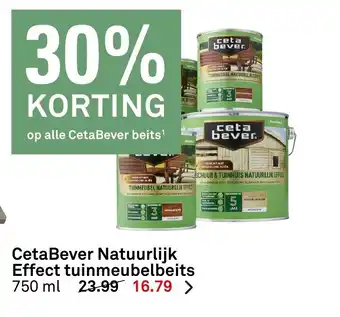 Karwei Cetabever natuurlijk effect tuinmeubelbeits aanbieding