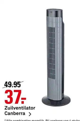 Karwei Zuilventilator canberra aanbieding