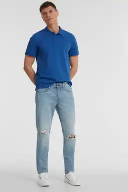 Wehkamp Anytime relaxed fit jeans mid blue aanbieding