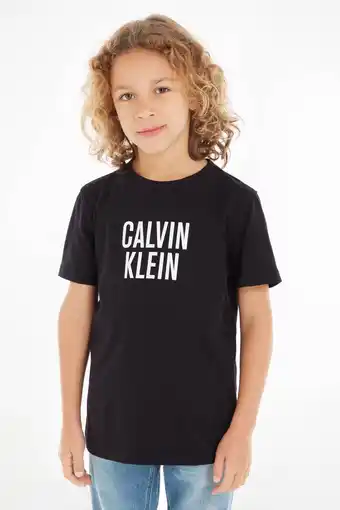 Wehkamp Calvin klein t-shirt zwart aanbieding