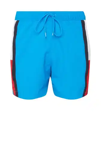 Wehkamp Tommy hilfiger zwemshort blauw aanbieding