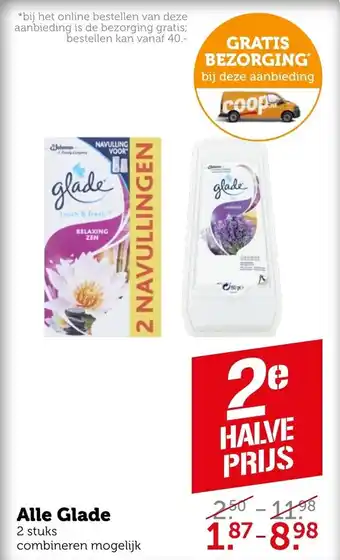 Coop Alle glade aanbieding