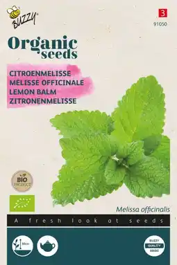Welkoop Organic citroenmelisse - groentezaden - 25 gram aanbieding