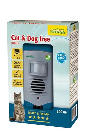 Welkoop Ecostyle cat & dog free 200 m² - tegen honden en katten - 200 m² - doos - 1 stuk aanbieding