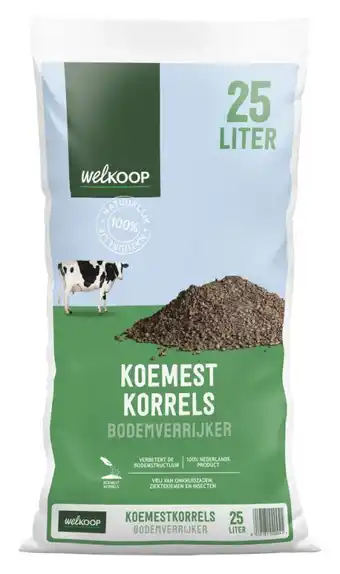 Welkoop Welkoop koemestkorrels - mestkorrels - 25 l aanbieding