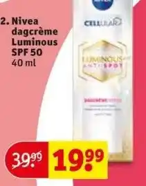 Kruidvat Nivea aanbieding
