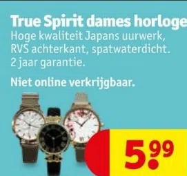 Dameshorloge kruidvat discount