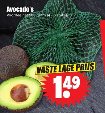 Dirk Avokado's 500 gr aanbieding