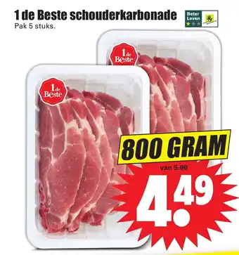 Dirk 1de Beste schouderkarbonade 800 gr aanbieding