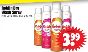 Dirk Robijn dry wash spray 200 ml aanbieding