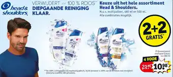 Kruidvat Head&Shoulders assortimemt aanbieding