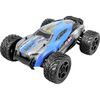 Conrad Reely blue brushed 1:14 rc auto elektro racewagen 4wd rtr 2,4 ghz incl. accu en lader aanbieding