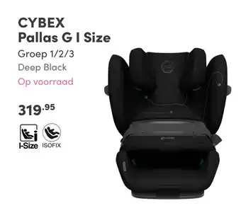 Baby & Tiener CYBEX Pallas GI Size aanbieding