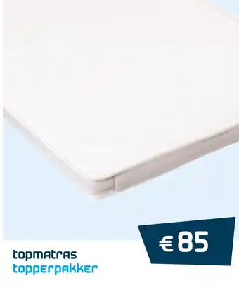 Beddenreus topmatras topperpakker aanbieding