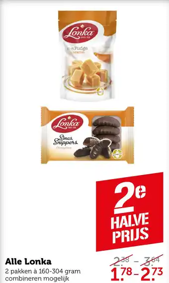 Coop Alle Lonka aanbieding