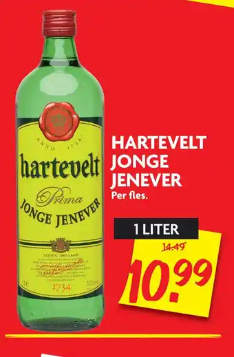 Dekamarkt Hartevelt Jonge Jenever aanbieding