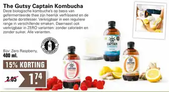 De Online Drogist The Gutsy Captain Kombucha aanbieding