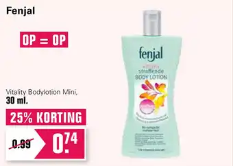 De Online Drogist Fenjal aanbieding