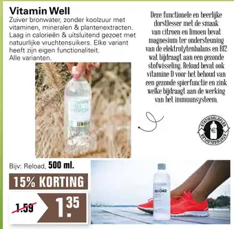 De Online Drogist Vitamin Well aanbieding