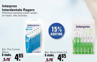 De Online Drogist Interprox Interdentale Ragers aanbieding