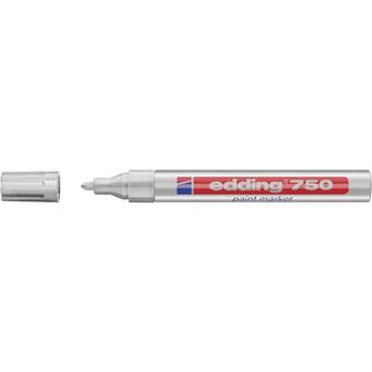 Conrad Edding 4-750054 edding 750 paint marker lakmarker zilver 2 mm, 4 mm 1 stuks/pack aanbieding