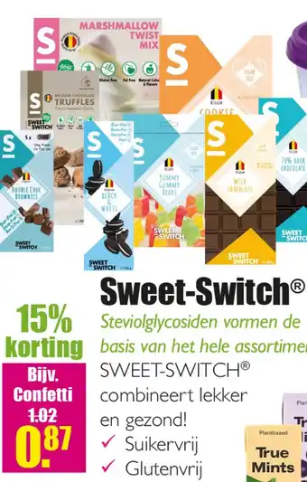 Gezond & Wel Sweet-Switch® aanbieding