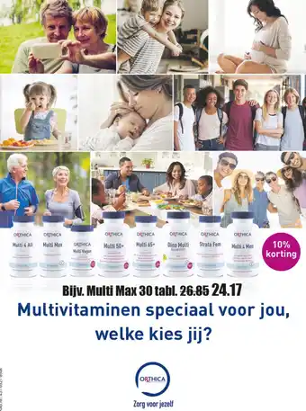 Gezond & Wel Multivitaminen speciaal voor jou, welke kies jij? aanbieding