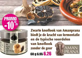 Gezond & Wel Zwarte knoflook aanbieding