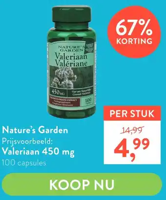 Holland & Barrett Nature's Garden aanbieding