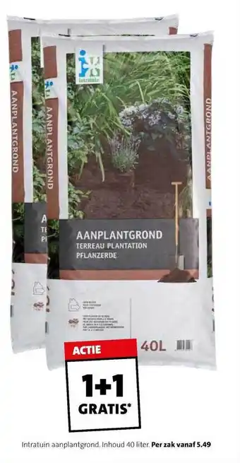 Intratuin Intratuin Aanplantgrond 40 Liter aanbieding