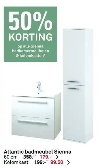 Karwei Atlantic badmeubel Sienna aanbieding